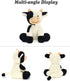 HWD 9.8'' Soft Cow Plush Dolls Stuffed Animals Toys Gifts for Kids, Toddler, Birthday, Valentines, Christmas (Sitting)...