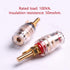 Atoplee Speaker Terminal Binding Post 5 Pair Banana Plug Socket Connector for Amplifier Speaker Terminal Connector...
