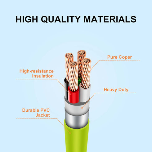 30 Amp to 110V Adapter Power Cord for RV,NEMA TT-30P to 5-15R/5-20R T-Blade Household Connectors,Generator Adapter Cord with LED Indicator,10 gaug...