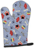 Caroline's Treasures BB3911OVMT German Wirehaired Pointer Dog House Collection Oven Mitt Heat Resistant Thick Oven Mitt for Hot Pans and Oven, Kit...