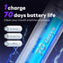 Sonic Electric Toothbrush for Adults and Kids - 40000 VPM Motor Power Toothbrush with 6X Original 3D Brush Heads, Up to 70 Days Battery Power (Pin...