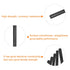 MECCANIXITY Carbon Fiber Rod, 5.5mm x 300mm for RC Plane DIY Tool Wing Tube Quadcopter Arm, Pack of 2...