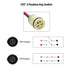 1PZ H4T-K01 Ignition Key Switch fit for Honda ATV TRX350 TRX420 TRX450 Foreman TRX350FM 4x4 2000-2006 Rancher 350 400 420 Waterproof 35100-HR6-A61...