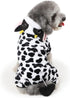 Warm pet Clothes Dog Milk Cow Sweater Hoodie cat Halloween Costume pet Milk Cow Costume Dog Outfit cat Christmas Outfit Decorative Pet Costume Dog...