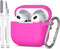 AirPods 3rd Generation Case Cover 2021, Military Grade Anti-Fall Soft Silicone Shock-Absorbing Protective AirPods 3 Case Skin with Keychain and Cl...