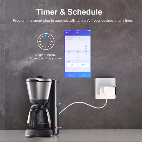 SONOFF S31 Lite Smart Plug, Smart Outlet Switch ETL Certified, No Hub Required, 2.4 Ghz WiFi Only, IFTTT Supporting, Work with Alexa & Google Home...