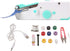 Blue Handheld Sewing Machine, Quick Fix Stitch Hand Sewing Machine, Mini Portable Cordless Sewing Machine, Ergonomic Design for DIY Creations, Sew...