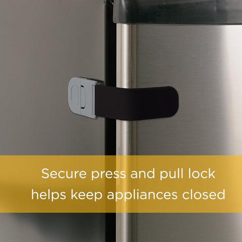 Safety 1st SS Multi-Purpose Appliance Lock, 4PK, Silver...