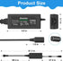 Power Supply Cigarette Lighter Socket AC to DC Adapter 100V-240V to 24V 3A Car Power Charger Converter (24V 3A)......