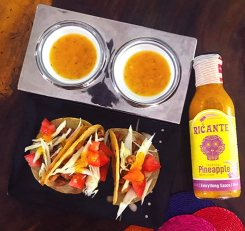 Ricante Tropical Pineapple Habanero Infused Everything Sauce, Keto and Gluten Friendly, Whole 30 Approved, 12-Ounce Bottle...