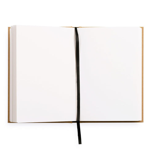 Sketchbook 5.5 x 8" Kraft Hardcover Mixed Media Sketchbook for Drawing, Acid-Free Quality Paper (128 pages) - Union Square & Co. Sketchbooks (Volu...
