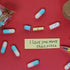 Infmetry Valentines Day Gifts For Her Him Boyfriend Girlfriend Capsule Notes Pills in a Glass Bottle Letter Messages For Couples Men Women (Mixed ...