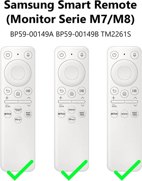 BP59-00149A Remote Case for Samsung M70B / M80B Monitor/Freestyle Projector SP-LSP3BLAXZA Remote Cover Protective Silicone Green Sleeve Glow in Da...