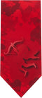 Jacob Alexander Men's Happy Valentine's Day Shooting Cupid with Hearts Regular Length Neck Tie - Red...
