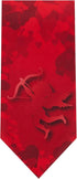 Jacob Alexander Men's Happy Valentine's Day Shooting Cupid with Hearts Regular Length Neck Tie - Red...