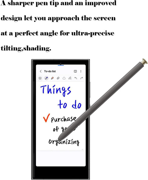Galaxy S24 Ultra S Pen Replacement for Samsung Galaxy S24 Ultra Stylus Pen,WithoutBluetooth,0.7mm Fine Tip for Precision,US Version,EJ-PS928BYEGUS...