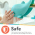 Nuby Bathtub Safety Spout Guard - Compatible with Most Standard Faucets - Bath Toys - Dolphin...
