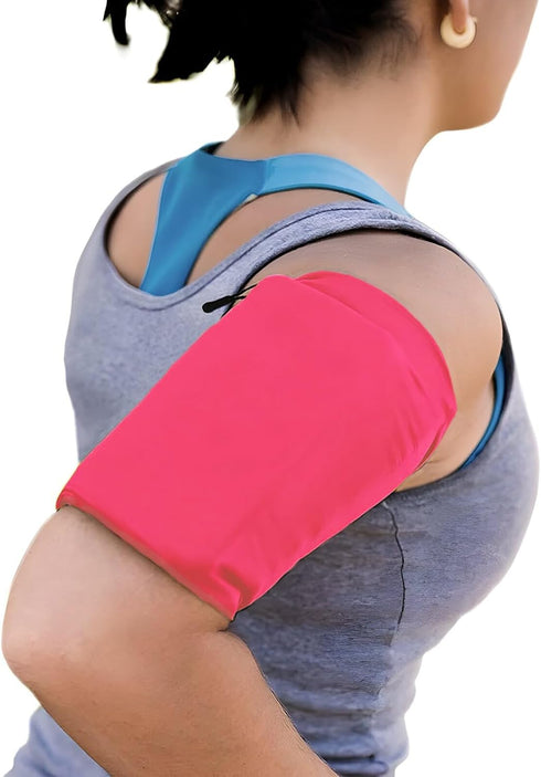 MMOBIEL Phone Holder for Running Stretchable - Size M - Phone Armband 8-12inches Arm Circumference - Sports Armband Arm Phone Holder for Running, ...