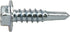 Power Pro Premium Self-Drilling Metal Screws, Zinc Plated Steel, Hex Washer Head Metal to Metal Winged Point Screws, Silver, #10 x 1 inch, Box of ...