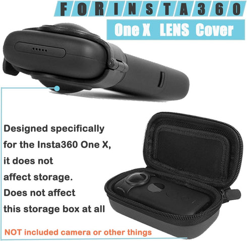 for Insta360 One X Camera Lens Case Fisheye Lens Protector Cover Gel Cap Accessories...