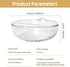 YENXIKU Double-Layer Snack Plate with Shell Storage – Multifunctional Nut Bowl with Built-in Phone Holder, Pistachio Bowl,Perfect for Entertaining...