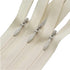 YaHoGa 10pcs 18 Inches Invisible Zippers Conceal Zippers for Sewing, Dress, Garments, Clothes, Pillow, Tailor, Craft (Beige, 18")...