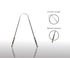 TONGUE CLEANER 100% GENUINE STAINLESS STEEL (PACK OF 2) TONGUE SCRAPER BY DR. WIN STOP BAD BREATHE,LIMPIADOR DE LENGUAY ORAL CARE…...