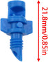 150pcs Water Jet Spray Nozzle Micro Sprinkler Heads drip Irrigation emitters drip Irrigation Parts 90/180/360 Degrees Each 50...