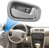 FAERSI 4Pcs Inside Interior Door Handles Front Rear Driver & Passenger Side Replacements for 1998 1999 2000 2001 2002 Corolla Prizm Manual Lock, G...