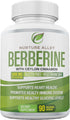 Berberine Complex - Berberine HCL 1200mg Plus Organic Ceylon Cinnamon 200mg - 90 Capsules - Supports Metabolism, Immune System - Berberine HCI Sup...