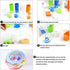 Plastic Pouring Strainers,Flower Acrylic Paint Strainers,Silicone Kitchen Sink Drain Basket for Painting Pouring Supplies and Creating Unique Patt...