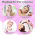 Spa Headband for Washing Face or Makeup Wristband Set,Sponge Bubble Headbands Skincare headband,Puffy Terry Cloth Hairband for Women Skin Care Mak...