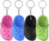 2PACK Cute Shoe Keychains for Women Men Funny Mini Backpack Key Chains Charms Kids Adults Key Ring...