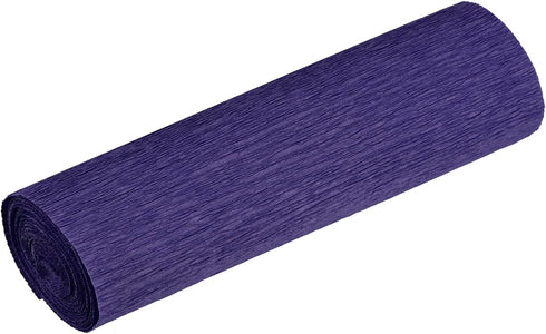 MECCANIXITY Crepe Paper Roll Crepe Paper Decoration 8.2ft Long 5.9 Inch Wide for Wedding Ceremony Various Large Festivals Decoration, Dark Blue...