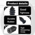 60Pcs Tire Repair Rubber Nail, Rubber Screw Tire Plugs Self-Service Vacuum Tire Repair Nail Kit Tires Quick Puncture Repair Tools for Auto Motorcy...