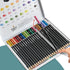 Castle Arts Themed 24 Coloured Pencil Set in Tin Box, perfect ‘Kandinsky’ inspired colours. Featuring quality, smooth coloured cores, superior ble...