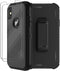 for iPhone X Case, iPhone Xs Case with Belt Clip Holster, 2X Screen Protector, Military Grade Shockproof Heavy Duty Full Body Drop-Proof Rugged Pr...