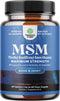 Pure MSM Supplement Tablets Joint Support for Increased Flexibility with Youthful Collagen Boosting Pills and Antioxidant Supplement for Men and W...