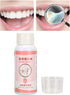 Plaque Disclosing Agent, 60ml Dental Plaque Indicator with Scale Cup, Oral Tartar Test Examination for Kids or Adults Teeth, Plaque Identifying, C...