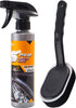 Tire Shine Spray Kit - Car Tire Coating Wax Protectant Prevent Fading - Restore & Renew Faded Tires - Non Greasy Finish No Sling Easy to Use - Ret...