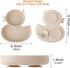 Baby Suction Plate, Silicone Toddler Plate for Kids Baby Weaning Plate Strong Suction Divided Dish with Fork Spoon...