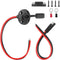 10AWG Weatherproof Solar SAE Power Socket Sidewall Port SAE Quick Connector Harness Plug and SAE Connector Extension Cable for Solar Panel RVs Mot...