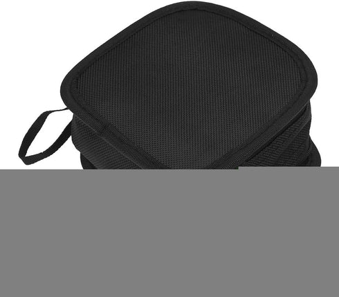 Filter Case, 9-Pocket Camera Lens Filter Carry Case, Nylon Case Wallet Pouch for DSLR Camera Lens Filters, for 25-95mm Filters, with Shoulder Stra...