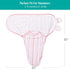 Biloban Swaddle Blankets for Baby Girl, Baby Swaddles 3-6 Months, Baby Swaddle Cotton, Newborn Swaddle, Baby Essentials, Lovely Pink Print, 2 Pack...