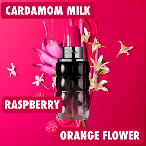 Cacharel Yes I Am Pink Eau de Parfum Spray for Women, Raspberry Accord, Orange Flower Accord & Cardamom Milk Accord Fragrance...
