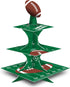 FRIDAY NIGHT Super Football Bowl Party Cardboard Cupcake Stands Mini Cake Dessert Stand Reusable Kid Birthday Baby Shower Sport Theme Supplies...
