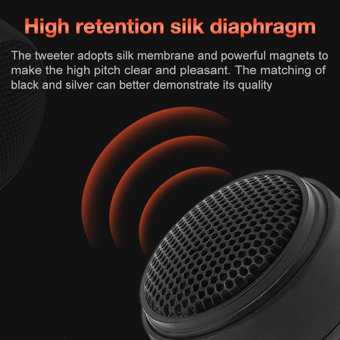 Car Tweeters, 2pcs Universal 1000W Car Speaker Dome Tweeter Sound Vehicle Auto Music Stereo Modified Loud Speakers...
