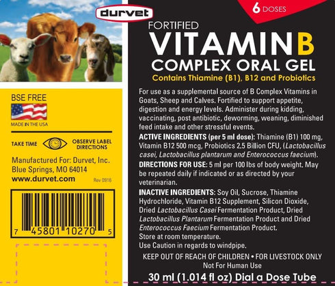 Durvet Vitamin B Complex 30ml...