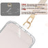 UKON Cell Phone Lanyard,Crossbody Lanyard and Wrist Strap Premium Metal Buckle Phone Charms with 2 X Phone Patch (Beige)......