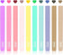 Vitoler Aesthetic Cute Highlighters Bible Pastel Highlighters,10Pcs Rainbow Color Bible Highlighters No Bleed with Soft Chisel Tip,Pastel Highligh...